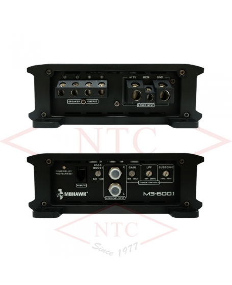 MOHAWK M3-SERIES 600W Mono Amplifier